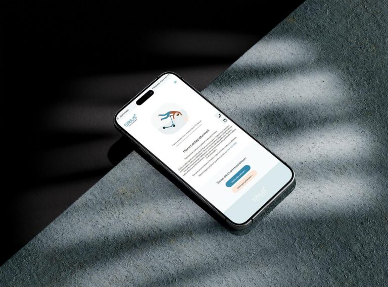 Luma Creativen visualisoima Hammasklinikka Siriuksen mobiilinäkymä alasivulta