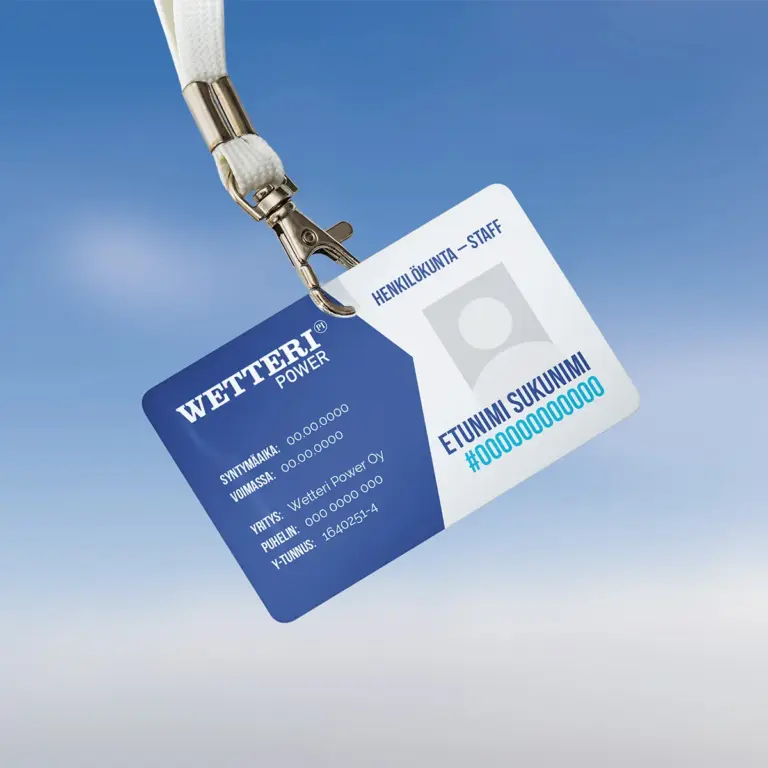 Wetteri Power henkilökortti