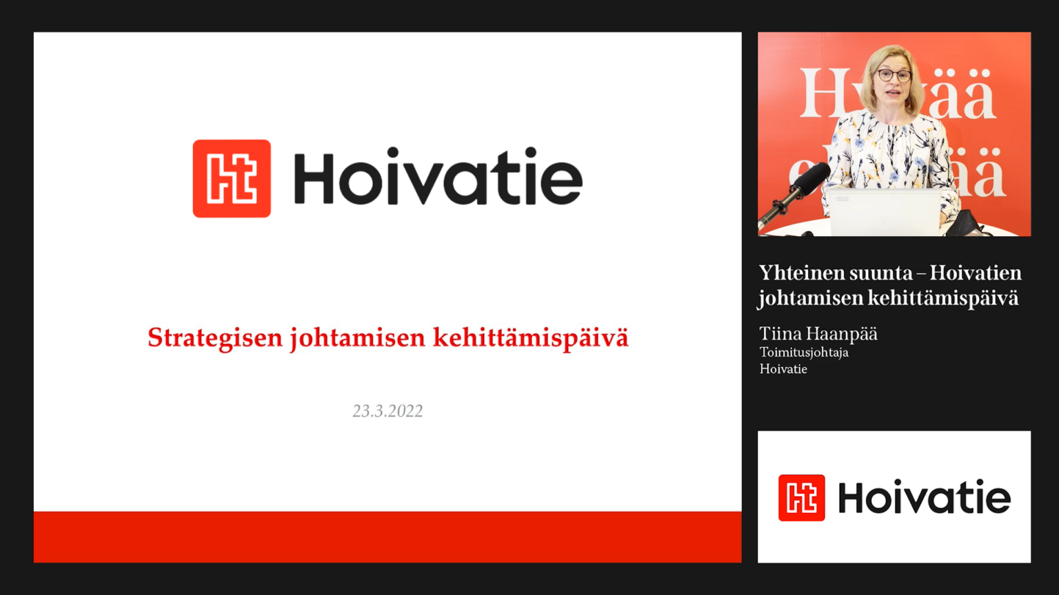 Striimausnäkymä