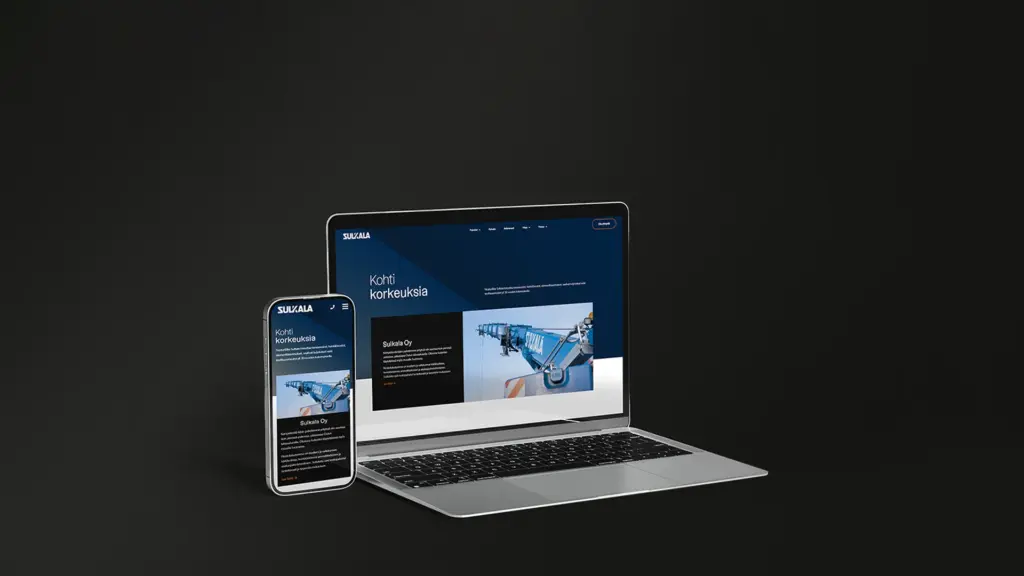 Wordpress-verkkosivut yritykselle - Luma Creative