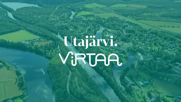 Luma Creative suunnittelema Utajärven kunnan asiakas casen kansikuva